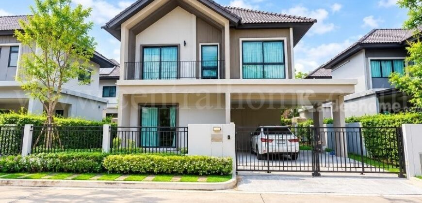 บ้านเดี่ยว เวนิว พอร์เทรต ดอนเมือง- แจ้งวัฒนะ บิลต์อินทั้งหลัง ขายถูก ต่ำกว่าราคาประเมิน ไกล้รถไฟฟ้าสายสีแดง
