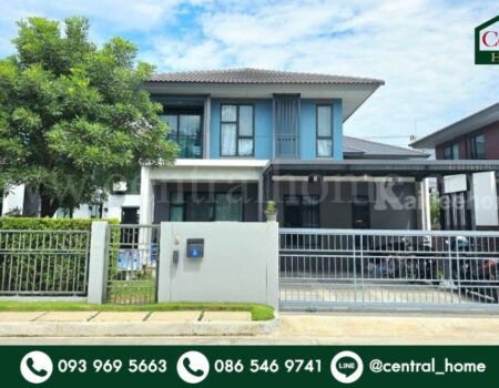 บ้านเดี่ยว เศรษฐสิริ วงแหวน-ลำลูกกา บ้านทำเลดี โครงการติดถนน ลำลูกกา