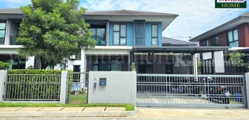 บ้านเดี่ยว เศรษฐสิริ วงแหวน-ลำลูกกา บ้านทำเลดี โครงการติดถนน ลำลูกกา