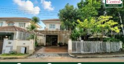 บ้านเดี่ยว หมู่บ้าน ปาริชาติ 345 ปทุมธานี ต้นโครงการ ราคาถูกสุด