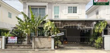 บ้านแฝด สไตล์บ้านเดี่ยว โกลเด้น นีโอ รามอินทรา-วงแหวน ต่อเติมครบ พร้อมอยู่