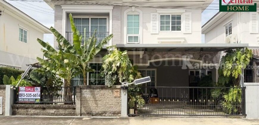 บ้านแฝด สไตล์บ้านเดี่ยว โกลเด้น นีโอ รามอินทรา-วงแหวน ต่อเติมครบ พร้อมอยู่