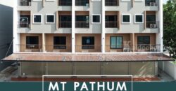 ขายอาคารพาณิชย์ / โฮมออฟฟิศ 4 ชั้น โครงการ MT ปทุมธานี ข้าง รพ.เซนต์คาร์ลอส ตรงข้ามตลาดพูนทรัพย์