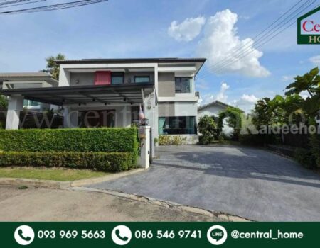บ้านเดี่ยว 2 ชั้น เซนโทร พหล – วิภาวดี 1 ตกแต่งครบพร้อมอยู่ เดินทางสะดวกมาก