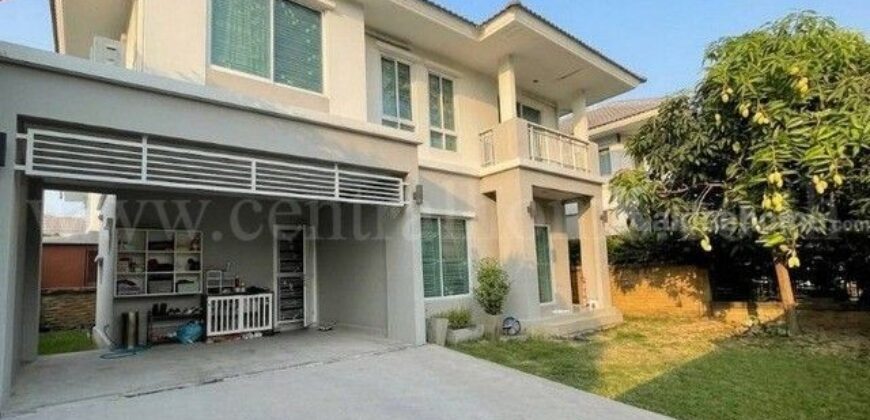 บ้านเดี่ยว ดีไลท์ แอทซีน วัชรพล-จตุโชติ ตกแต่งสวยงาม พร้อมอยู่ทันที