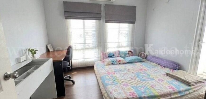 บ้านเดี่ยว ดีไลท์ แอทซีน วัชรพล-จตุโชติ ตกแต่งสวยงาม พร้อมอยู่ทันที