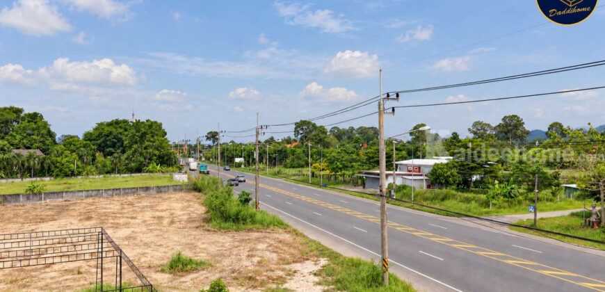 ขายที่ดินบ้านนา นครนายก 2 ไร่กว่า ติดถนน 55 เมตร รูปแปลงสวย ทำเลดี ราคาดี