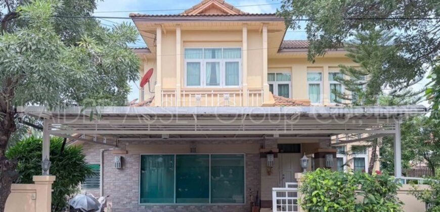 มณีรินทร์ เลค & พาร์ค ราชพฤกษ์-ติวานนท์ บ้านเดี่ยว ถนน 345