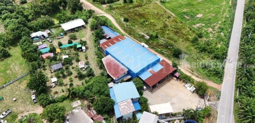 ที่ดิน + โรงงาน ถูกต้องตามกฎหมาย (มีใบอนุญาตสร้างโรงงาน) 2 ไร่ 37 ตารางวา หนองรี ชลบุรี