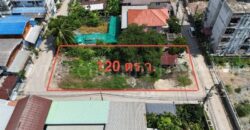 ที่ดิน ซอยเรณูอุทิศ ลาดหลุมแก้ว 120 ตารางวา ติดถนน 3 ด้าน ห่างถนนใหญ่เพียงประมาณ 100 เมตร