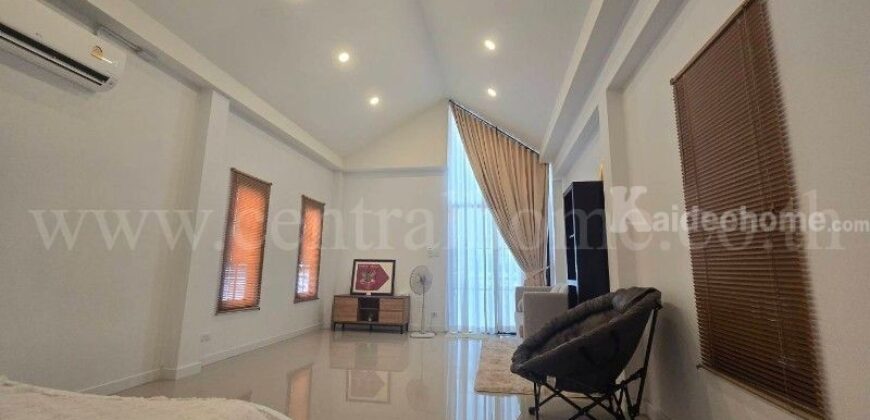 บ้านเดี่ยว ชั้นเดียว 91 ตรว. สไตล์นอร์ดิก (Nordic House Style) สวยหรู ร่มรื่น กว้างขวาง พร้อมเข้าอยู่ได้ทันที