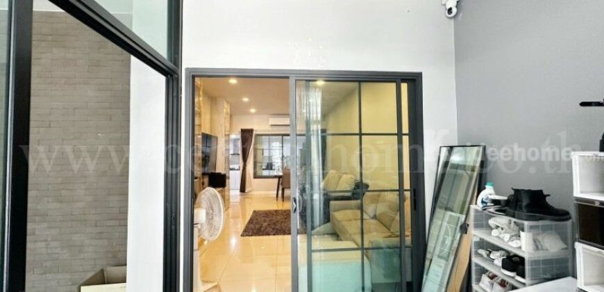 ทาวน์โฮม 2 ชั้น บริทาเนีย วงแหวน-หทัยราษฎร์ จตุโชติ Built-in สวย ถนนเมน
