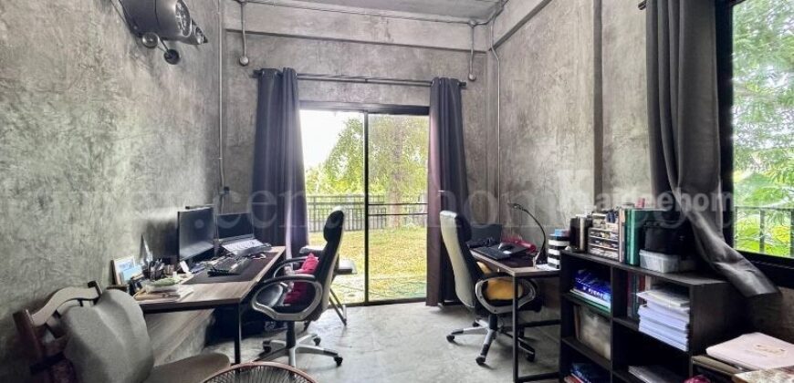 บ้านเดี่ยว 2 ชั้น เลียบคลองสาม 7 ใกล้ BTS คูคต