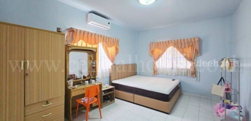 บ้านแฝด (เนื้อที่บ้านเดี่ยว) รวิพร เพลส หลังริม เนินพลับหวาน ทำเลดี สำหรับอยู่อาศัย หรือซื้อลงทุนรีโนเวต ราคาถูกมาก