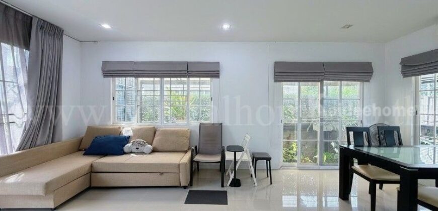 บ้านแฝด สไตล์บ้านเดี่ยว โกลเด้น นีโอ รามอินทรา-วงแหวน ต่อเติมครบ พร้อมอยู่