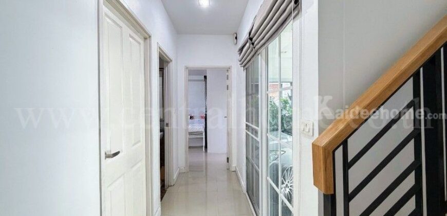 บ้านแฝด สไตล์บ้านเดี่ยว โกลเด้น นีโอ รามอินทรา-วงแหวน ต่อเติมครบ พร้อมอยู่