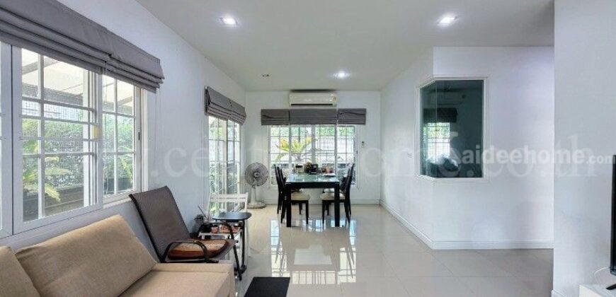 บ้านแฝด สไตล์บ้านเดี่ยว โกลเด้น นีโอ รามอินทรา-วงแหวน ต่อเติมครบ พร้อมอยู่