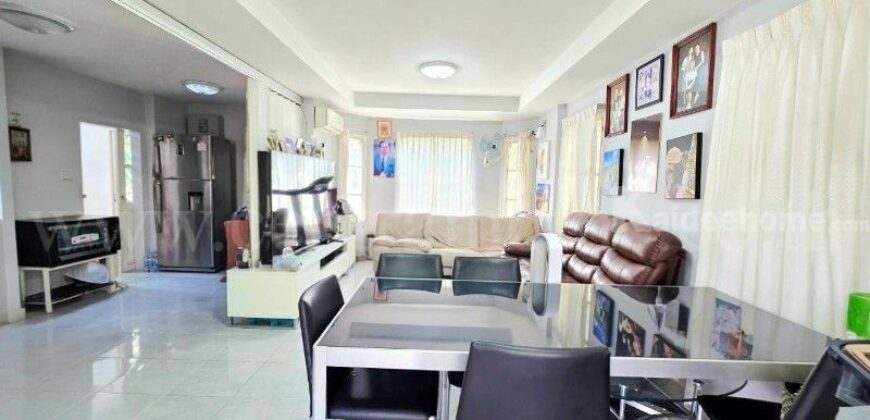 บ้านเดี่ยว หมู่บ้าน ปาริชาติ 345 ปทุมธานี ต้นโครงการ ราคาถูกสุด