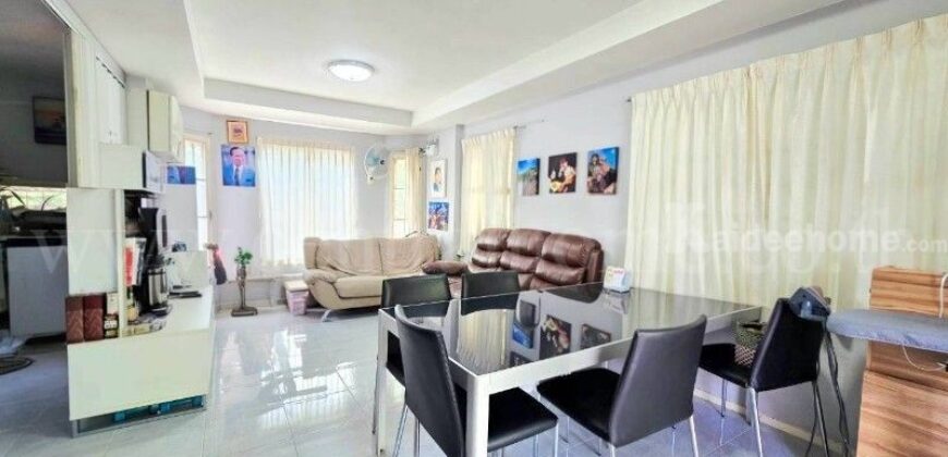 บ้านเดี่ยว หมู่บ้าน ปาริชาติ 345 ปทุมธานี ต้นโครงการ ราคาถูกสุด