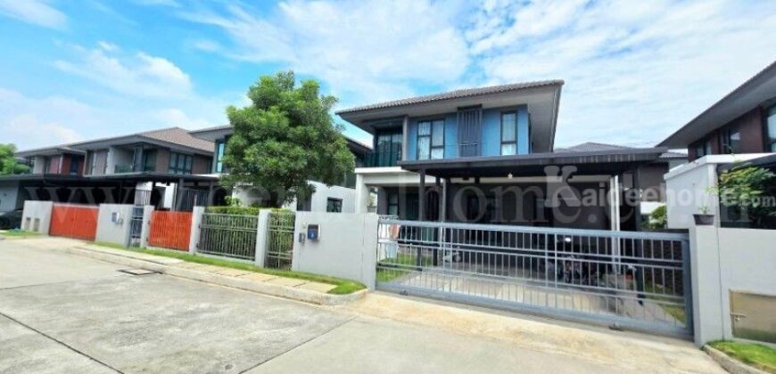 บ้านเดี่ยว เศรษฐสิริ วงแหวน-ลำลูกกา บ้านทำเลดี โครงการติดถนน ลำลูกกา