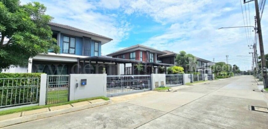 บ้านเดี่ยว เศรษฐสิริ วงแหวน-ลำลูกกา บ้านทำเลดี โครงการติดถนน ลำลูกกา
