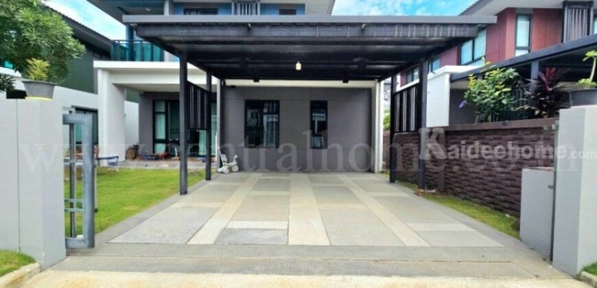 บ้านเดี่ยว เศรษฐสิริ วงแหวน-ลำลูกกา บ้านทำเลดี โครงการติดถนน ลำลูกกา
