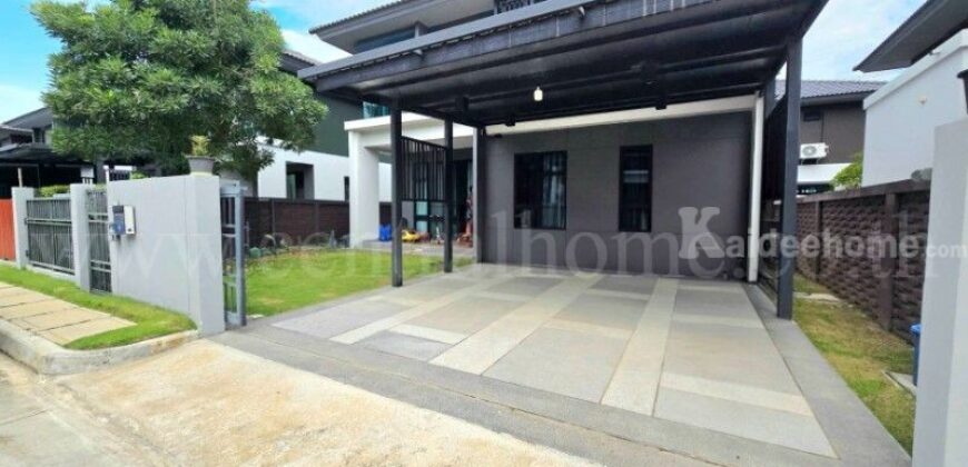 บ้านเดี่ยว เศรษฐสิริ วงแหวน-ลำลูกกา บ้านทำเลดี โครงการติดถนน ลำลูกกา