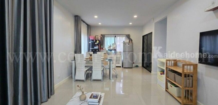 บ้านเดี่ยว เศรษฐสิริ วงแหวน-ลำลูกกา บ้านทำเลดี โครงการติดถนน ลำลูกกา