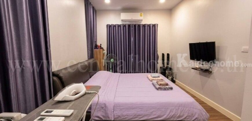 บ้านเดี่ยว เศรษฐสิริ วงแหวน-ลำลูกกา บ้านทำเลดี โครงการติดถนน ลำลูกกา