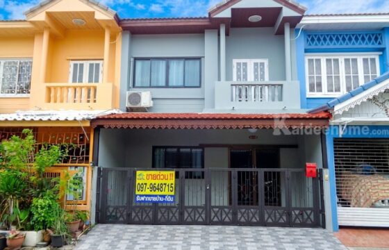 🏡 ขาย ทาวน์เฮ้าส์รีโนเวทใหม่ สวยหรู ไม่มีเสาไฟฟ้าหน้าบ้าน ใกล้ซาฟารีเวิลด์