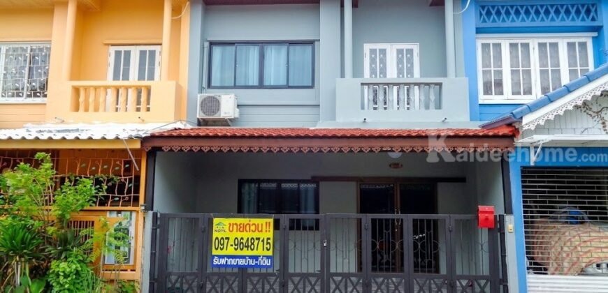 🏡 ขาย ทาวน์เฮ้าส์รีโนเวทใหม่ สวยหรู ไม่มีเสาไฟฟ้าหน้าบ้าน ใกล้ซาฟารีเวิลด์
