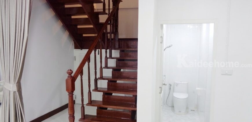 🏡 ขาย ทาวน์เฮ้าส์รีโนเวทใหม่ สวยหรู ไม่มีเสาไฟฟ้าหน้าบ้าน ใกล้ซาฟารีเวิลด์