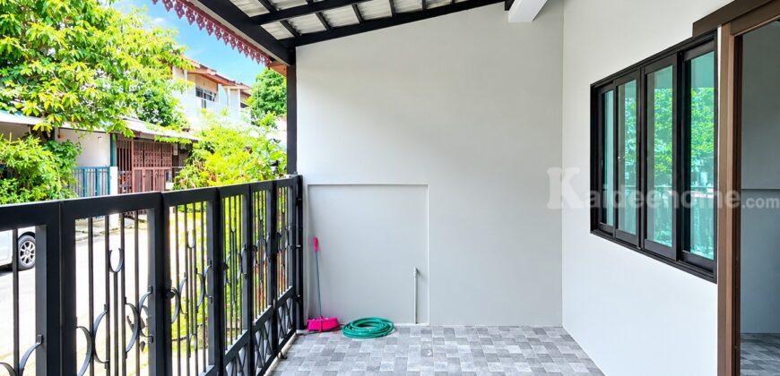 🏡 ขาย ทาวน์เฮ้าส์รีโนเวทใหม่ สวยหรู ไม่มีเสาไฟฟ้าหน้าบ้าน ใกล้ซาฟารีเวิลด์