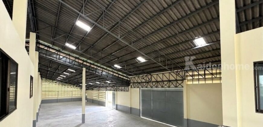 รหัสC7319 โกดังพร้อมออฟฟิศ พร้อมห้องพัก 7 ห้อง ลำลูกกาคลอง 6 ปทุมธานี ใกล้ทางด่วนและวงแหวนรอบนอก