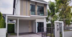 รหัสC7335 ให้เช่าบ้านเดี่ยว 2ชั้น ตกแต่งพร้อมอยู่ โครงการ Nirvana Element บางนา บางพลี สมุทรปราการ