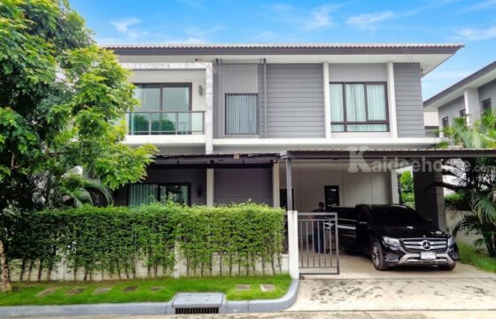 🚩 บ้านเดี่ยวหลังใหญ่สภาพยังใหม่ ตกแต่งพร้อมอยู่ ใกล้ทางด่วน รามอินทรา-อาจณรงค์ ด่านจตุโชติ