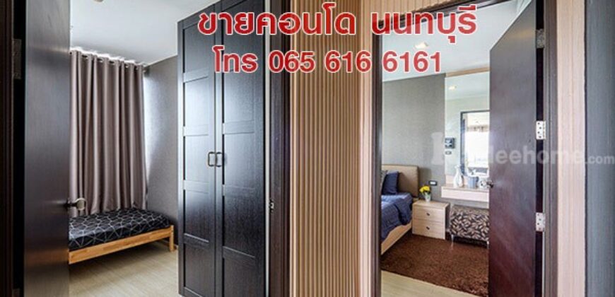 ขายคอนโด Penthouse (เพนท์เฮาส์) 115 ตรม 2 ห้องนอน สนามบินน้ำ นนทบุรี ใกล้ MRT