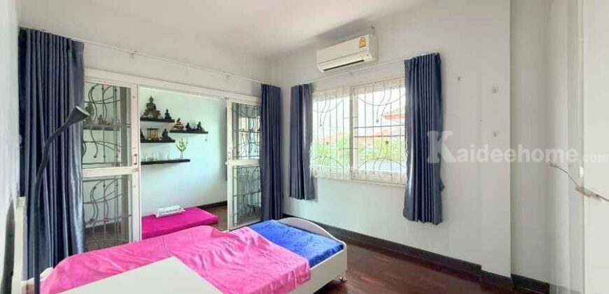 หมู่บ้านประดับดาว5-6 ซอยท่าอิฐ ราชพฤกษ์ หลังริม พื้นที่กว้างขวาง สภาพสวย : Pradapdao Village