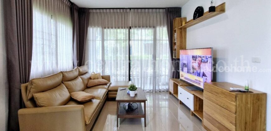 บ้านเดี่ยว เสนาวิลเลจ วงแหวน – บางบัวทอง บ้านสวย พร้อมอยู่