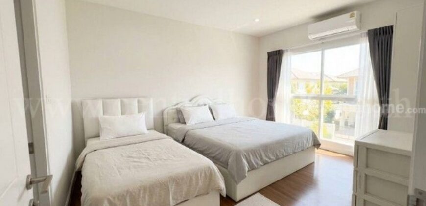 บ้านเดี่ยว ดีไลท์ แอทซีน วัชรพล-จตุโชติ ตกแต่งสวยงาม พร้อมอยู่ทันที