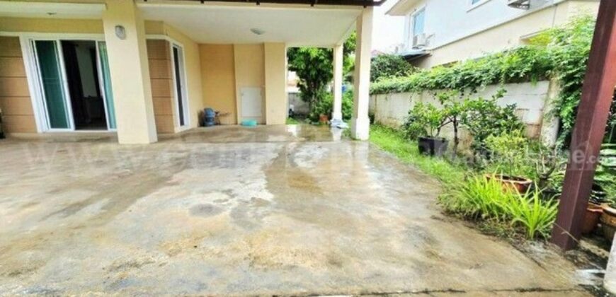 บ้านเดี่ยว ชวนชื่น กรีนบาวด์ กรุงเทพ – ปทุมธานี บรรยากาศในโครงการน่าอยู่มาก