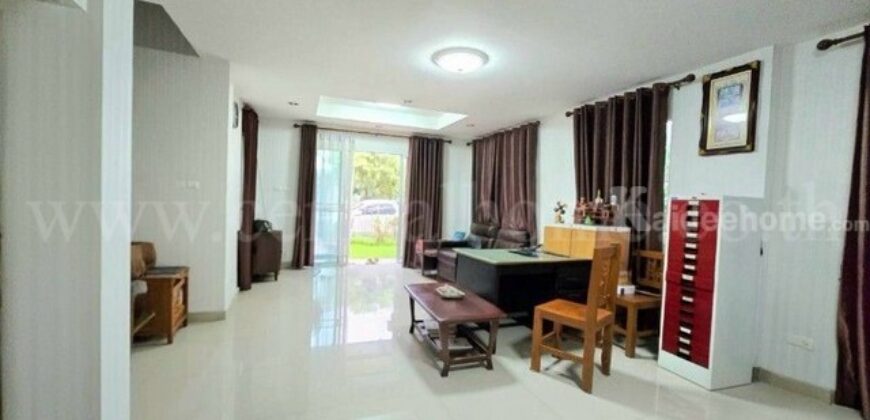 บ้านเดี่ยว ชวนชื่น กรีนบาวด์ กรุงเทพ – ปทุมธานี บรรยากาศในโครงการน่าอยู่มาก