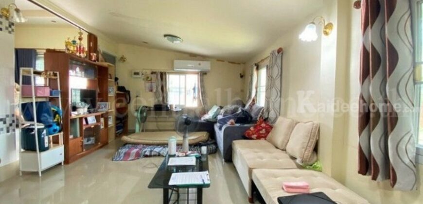 บ้านเดี่ยว ทิพย์ธารากรีน เมืองนครนายก หลังริม