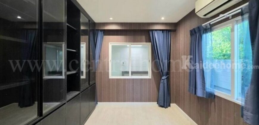 บ้านเดี่ยว 2 ชั้น 56.6 ตร.ว คาซ่า เพรสโต้ วงแหวน-ปิ่นเกล้า ทำเลดี  พร้อมอยู่ ต่อเติม ตกแต่งครบ ราคาถูกมาก