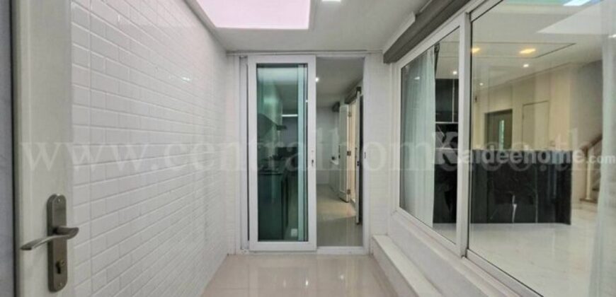 บ้านเดี่ยว 2 ชั้น 56.6 ตร.ว คาซ่า เพรสโต้ วงแหวน-ปิ่นเกล้า ทำเลดี  พร้อมอยู่ ต่อเติม ตกแต่งครบ ราคาถูกมาก