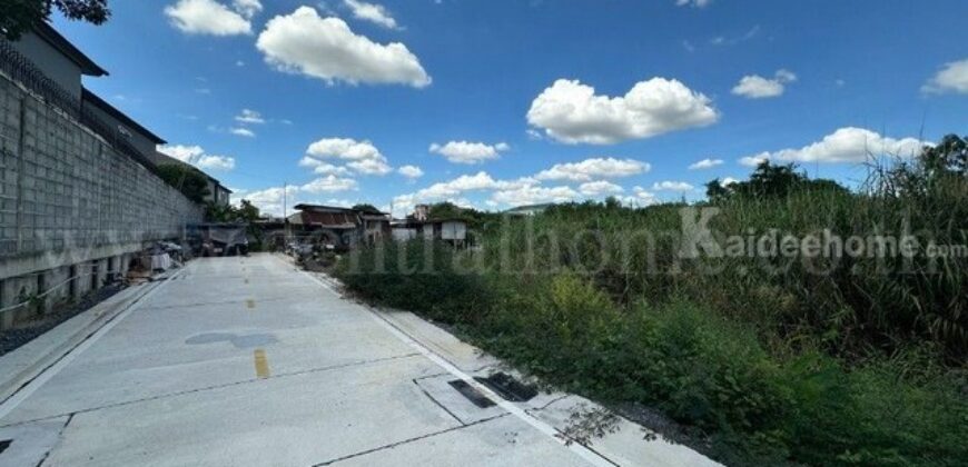 ที่ดิน 125 ตารางวา บ้านสินธร รังสิต – ปทุมธานี ขายถูก