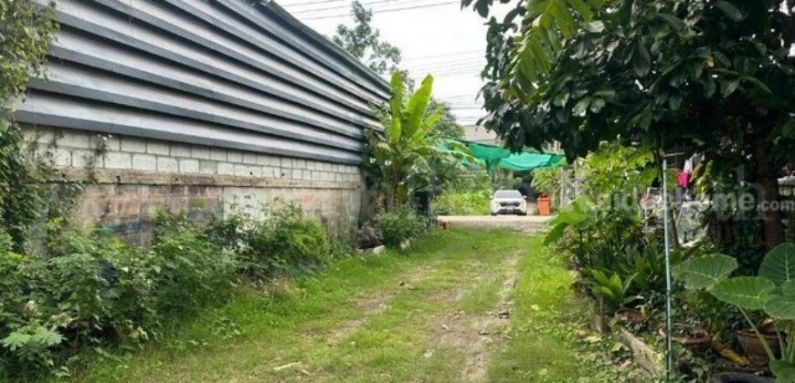 ที่ดิน บางบัวทอง ใกล้แยกบางพลู นนทบุรี  59.2 ตารางวา ราคาถูก