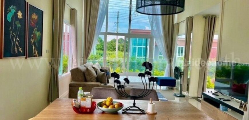 บ้านเดี่ยว พูลวิลล่าหรู โครงการบ้านฉัน ฮิลล์ไซต์ ระยอง บรรยากาศส่วนตัว พร้อมอยู่