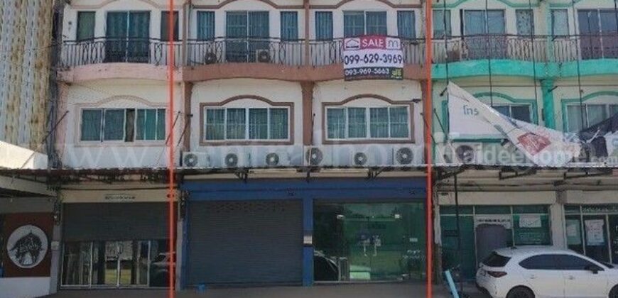 อาคารพาณิชย์ 3 ชั้น 2 คูหา รีโนเวทพร้อมอยู่ ติดถนน ซอยมังกร-ขันดี