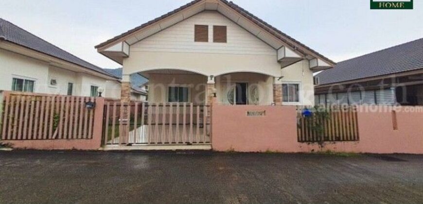 บ้านเดี่ยวชั้นเดี่ยว นาวีเฮ้าส์ 37 พร้อมอยู่ ถูกสุดในโครงการ